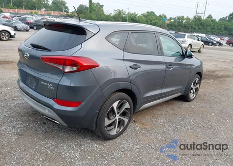 2017 Hyundai Tucson Sport из США, поврежденный, VIN KM8J3CA25HU340886